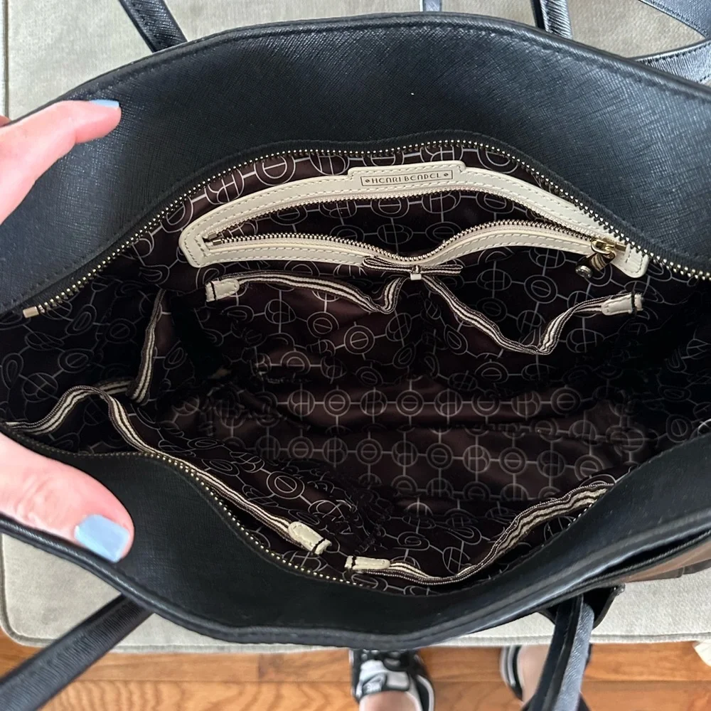 Henri Bendel West 57 Diaper Bag Black